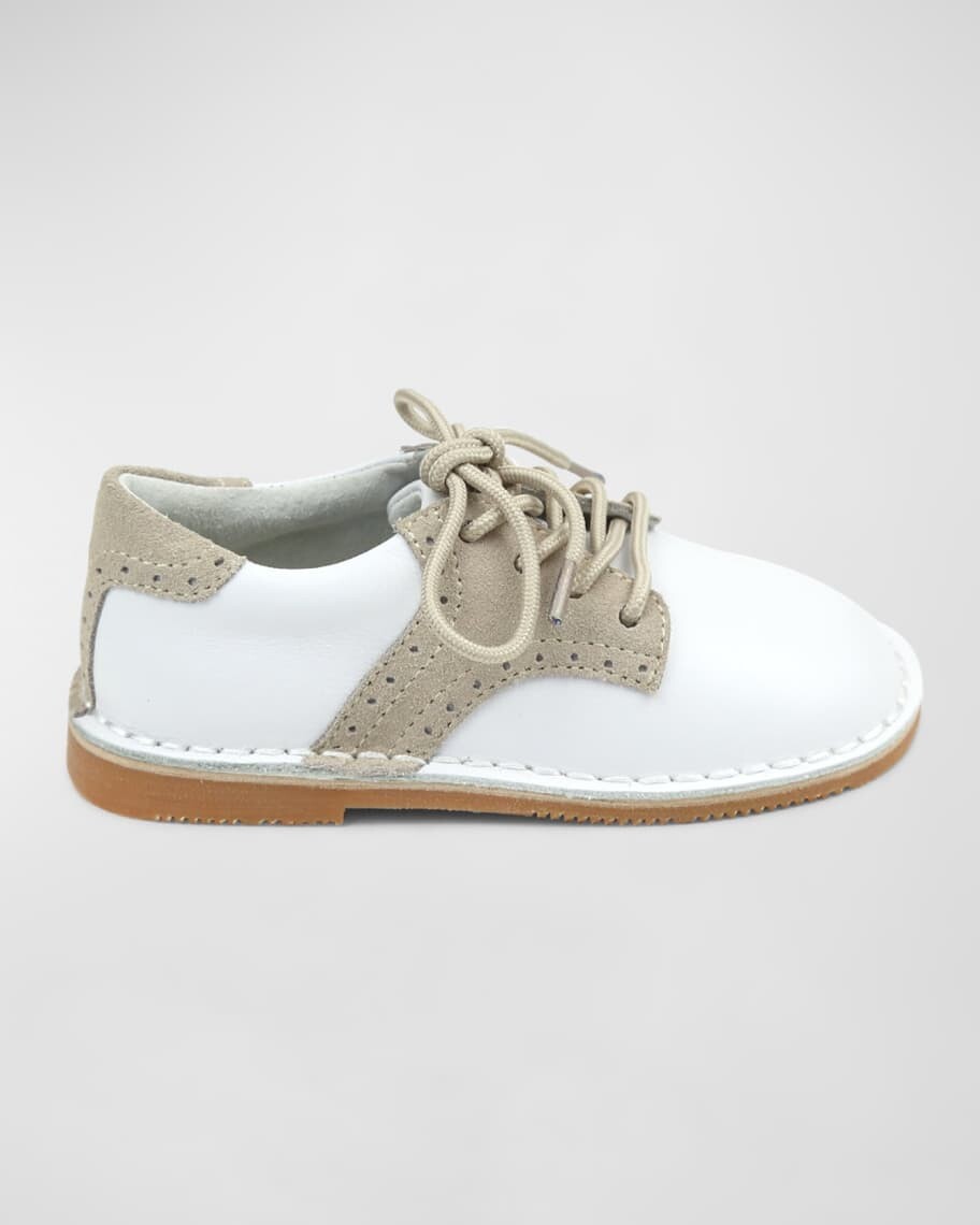 

Ботинки-седла Rowan Classic для мальчиков, малыши/малыши/дети L'Amour Shoes