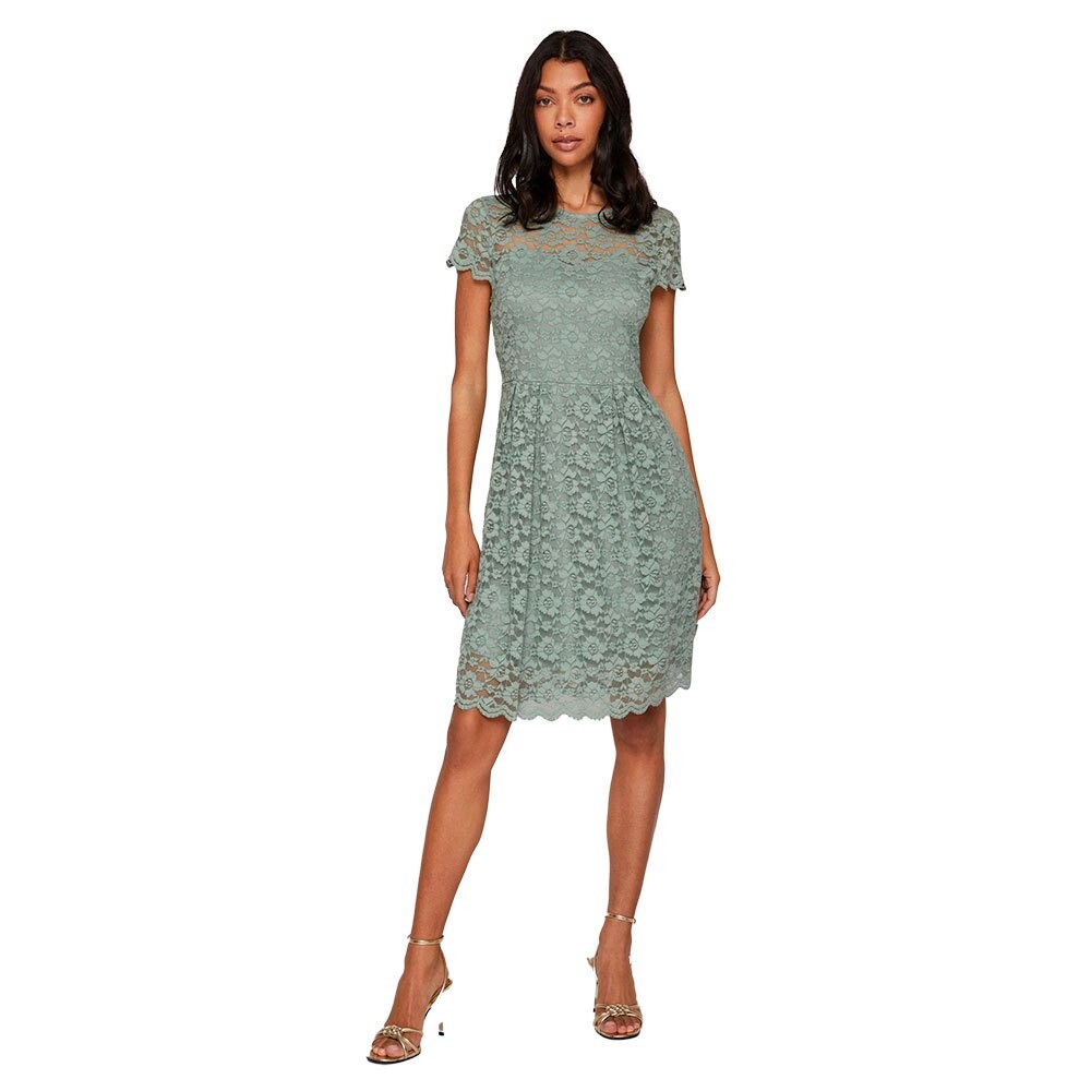 

Платье с коротким рукавом Vila Kalila Lace, зеленый