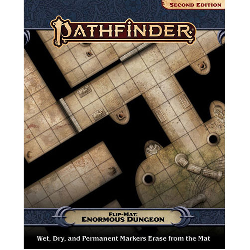 цена Книга Pathfinder Flip-Mat: Enormous Dungeon Paizo Publishing