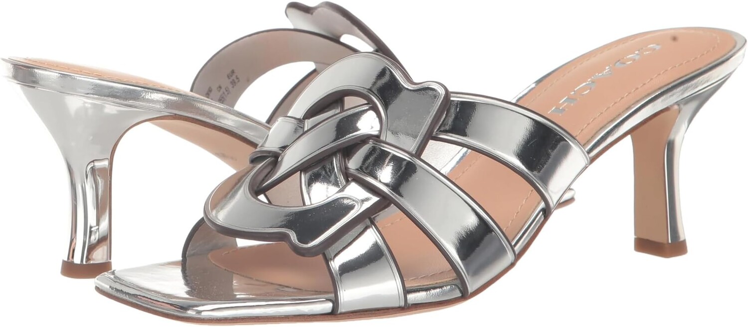 

Босоножки Tillie Sandal COACH, цвет Silver