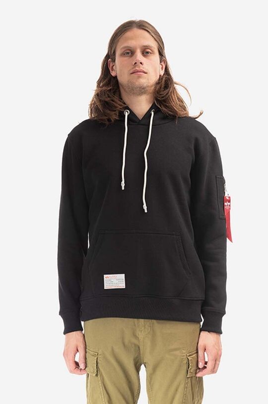 

Толстовка Alpha Industries, черный