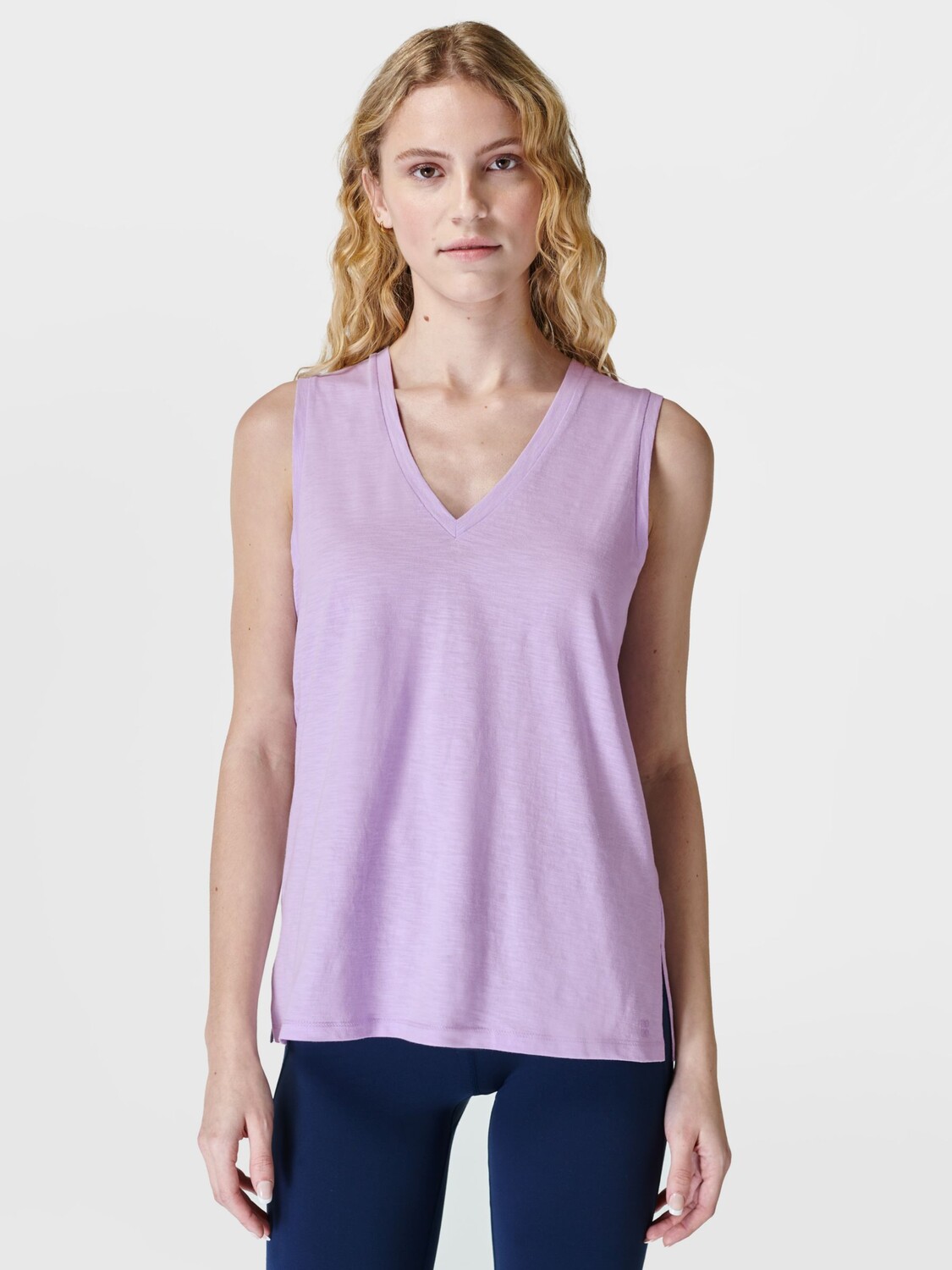 

Жилет с разрезом по бокам Sweaty Betty Refresh, лавандово-фиолетовый