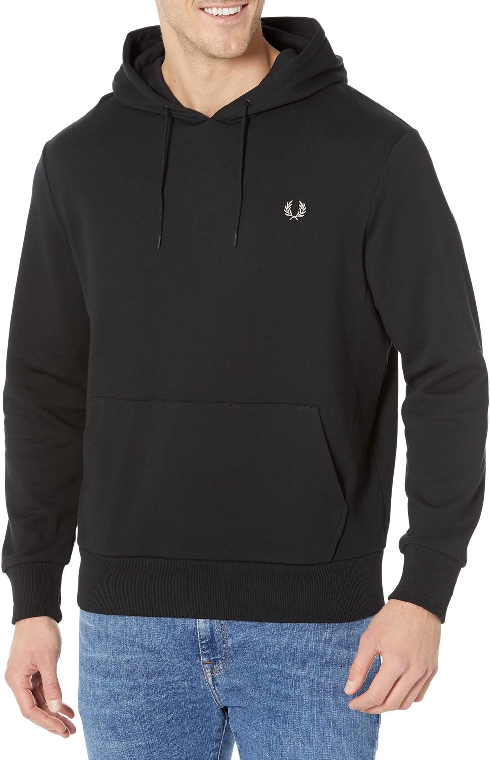 

Толстовка с капюшоном Laurel Wreath Fred Perry, черный