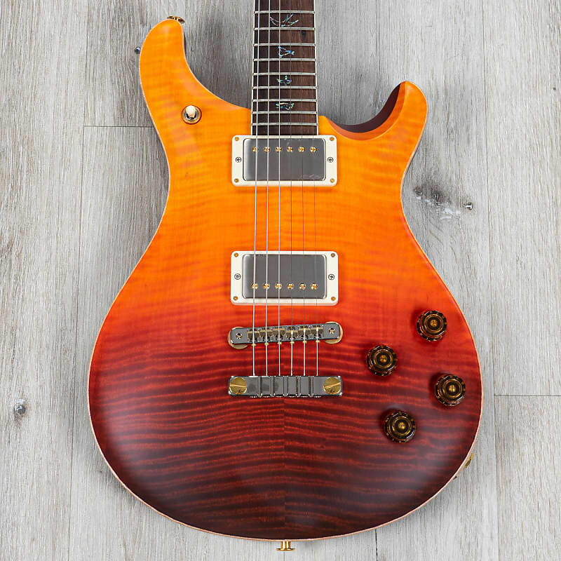 

Электрогитара PRS Paul Reed Smith Wood Library McCarty 594 Guitar, All-Rosewood Neck, Brazilian, Orange Fade