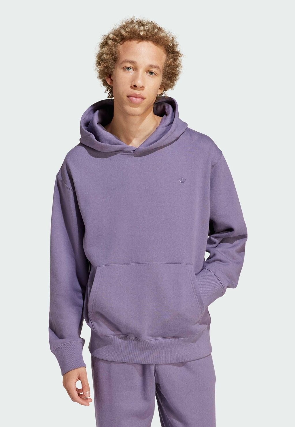 

Худи adidas Originals, цвет shadow violet
