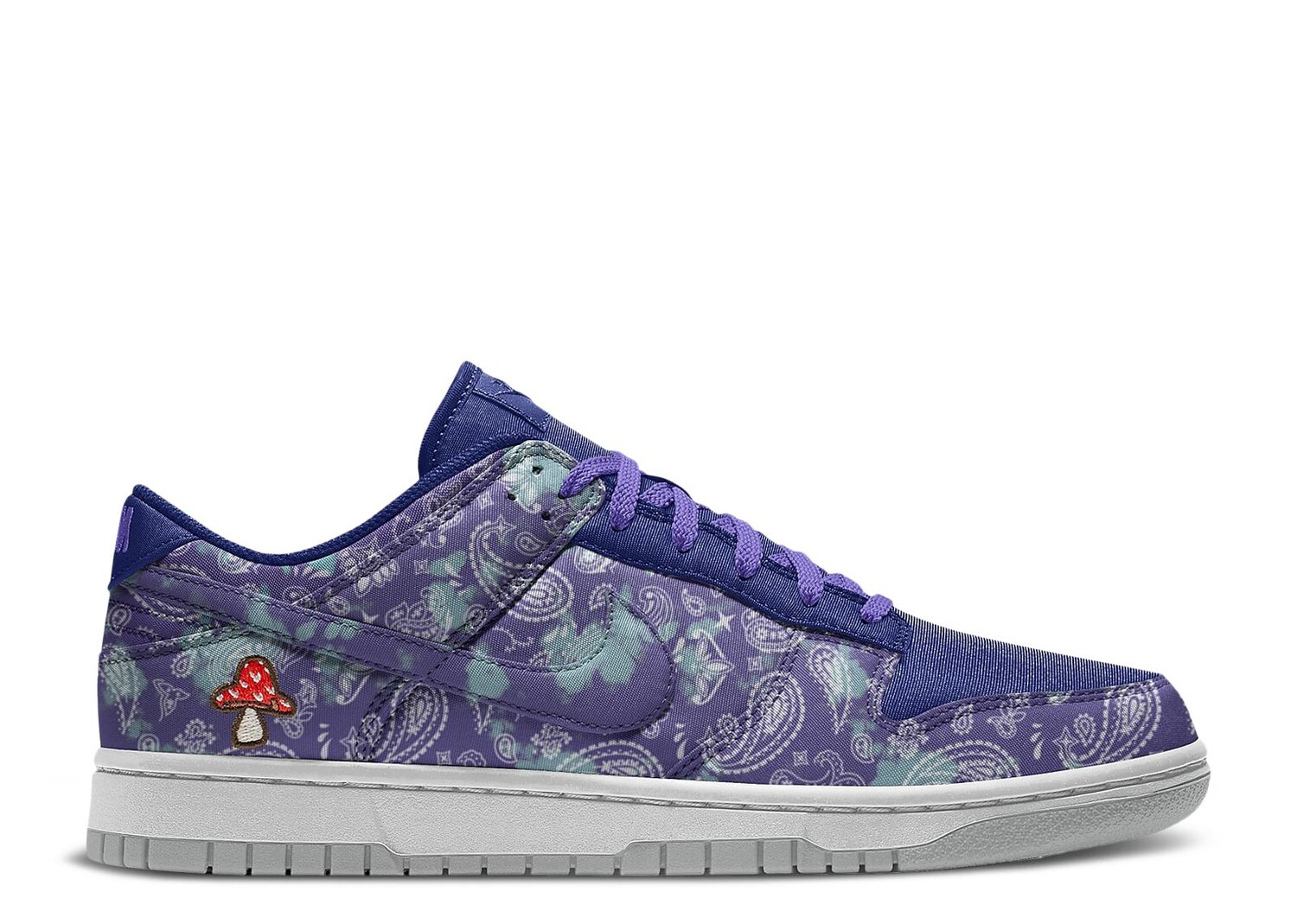 

Кроссовки Nike Dunk Low Unlocked By You 'Tie-Dye & Paisley', разноцветный