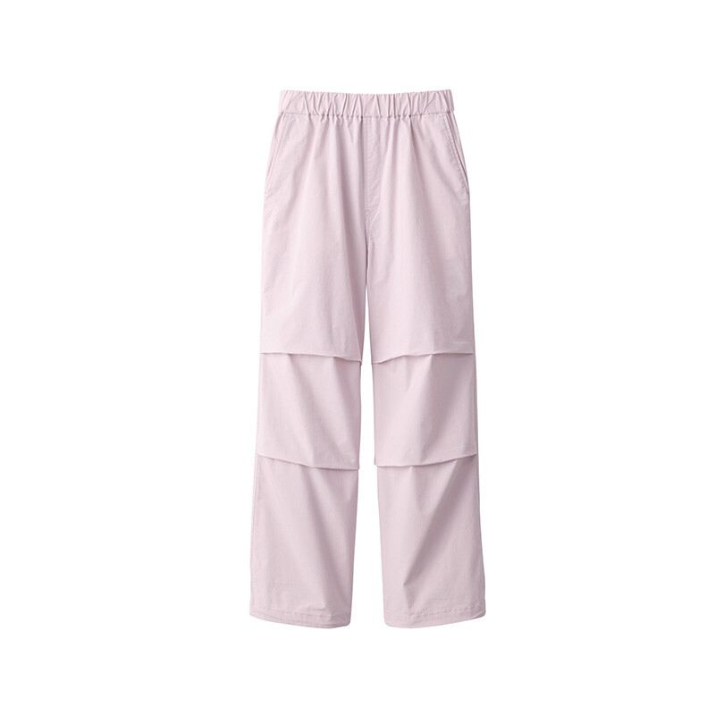 

Женские легкие брюки Muji из смеси хлопка, кремовый