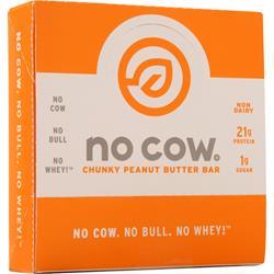 D's Naturals Батончик No Cow протеиновый с арахисовым маслом 12 батончиков no cow протеиновый батончик ваниль и карамель 12 батончиков по 60 г 2 12 унции