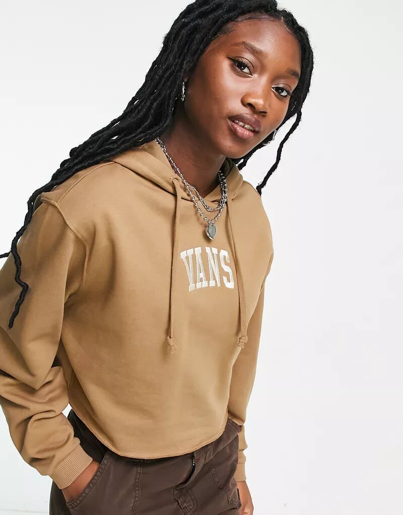 

Коричневый флисовый оверсайз Vans Varsity эксклюзивно на ASOS