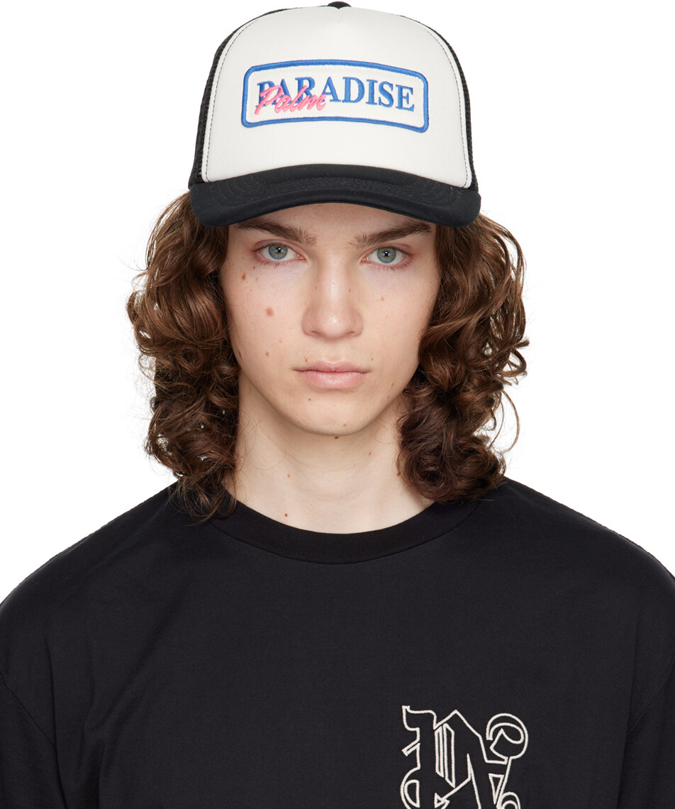 

Бело-черная кепка Paradise Palm Angels