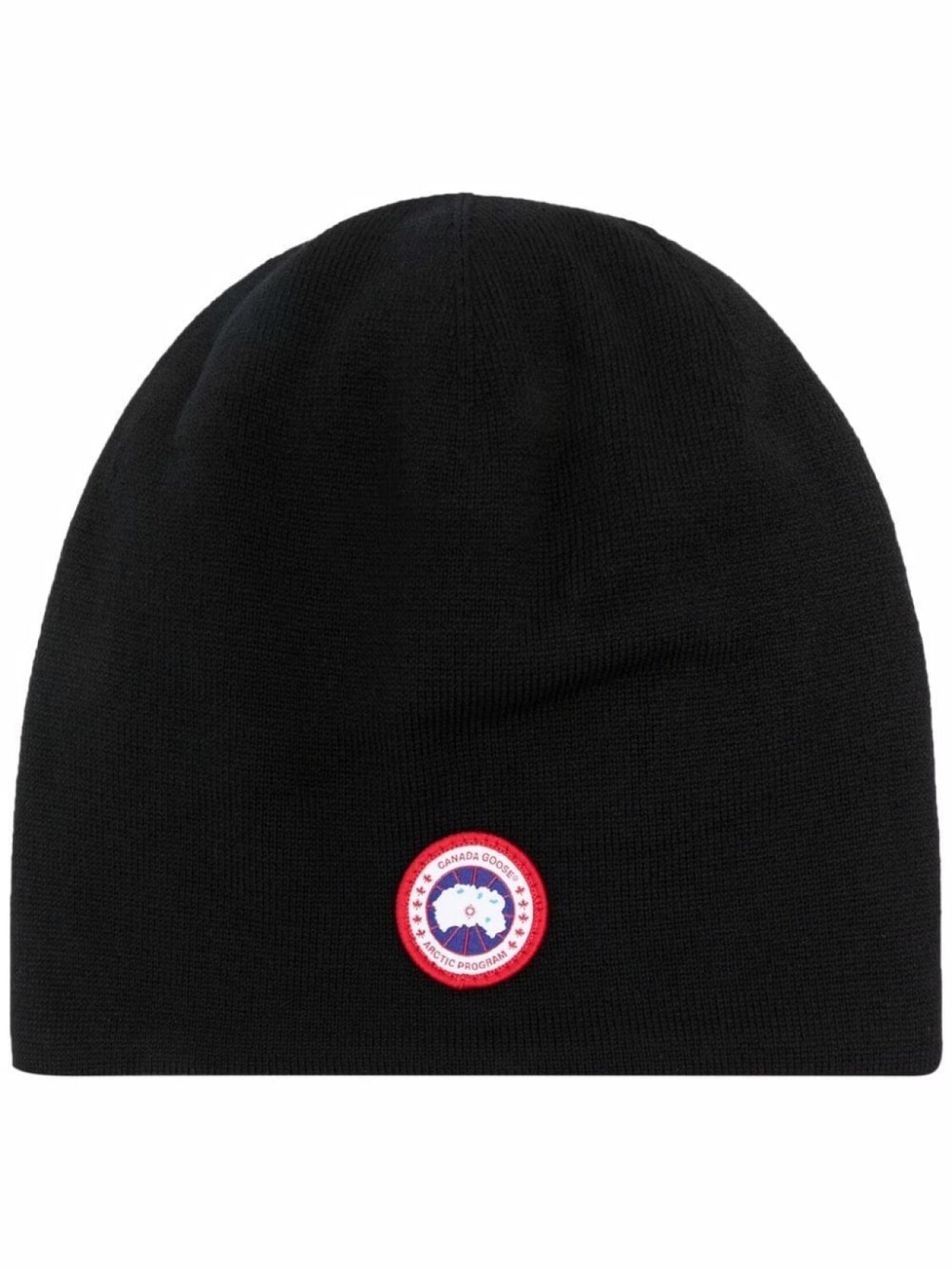 

Canada Goose шапка бини с нашивкой-логотипом, черный