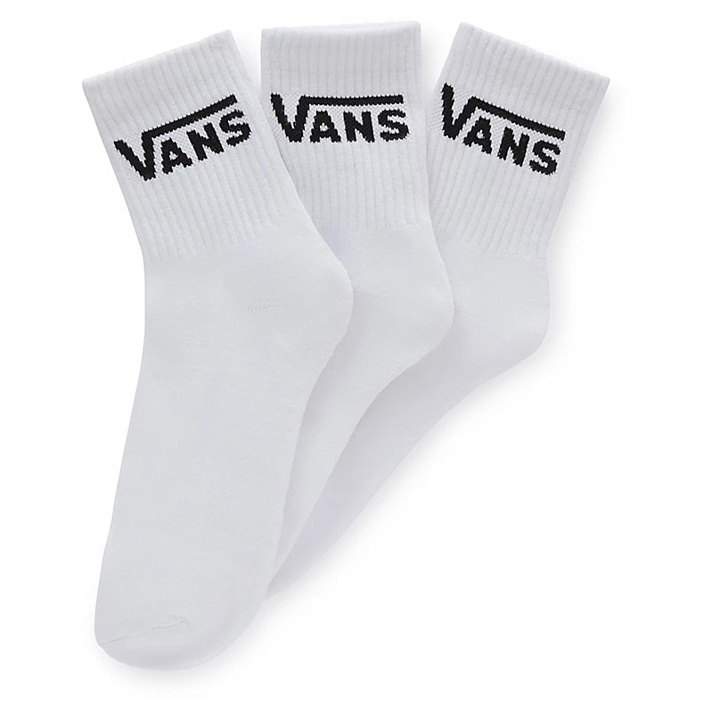 Многофункциональные носки Vans Classic Half Crew, белый носки classic half crew 6 5 10 3pk vans цвет black