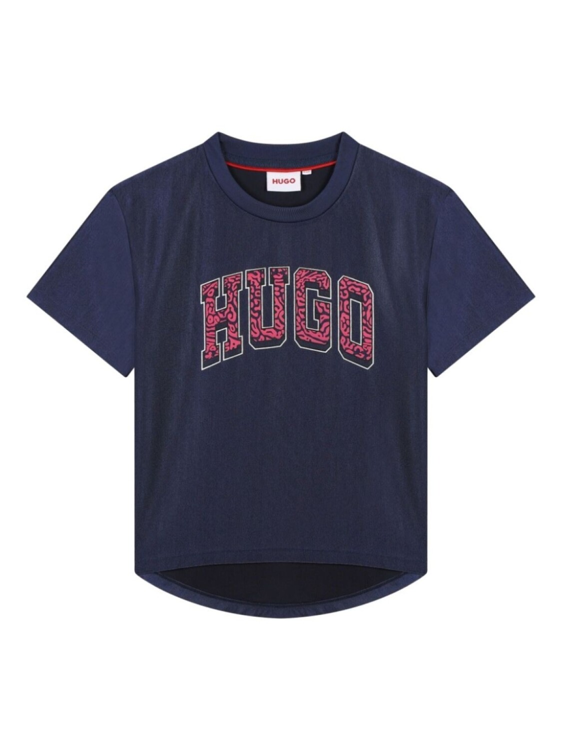 

HUGO KIDS футболка с логотипом, синий