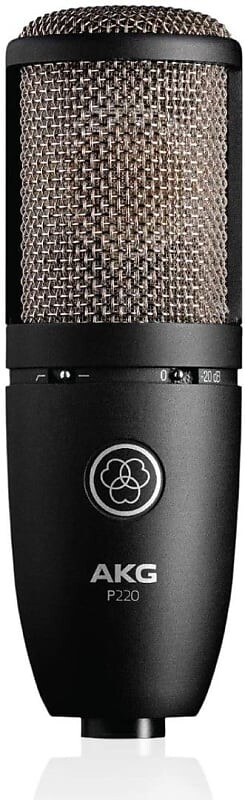 Микрофон AKG P220 Large Diaphragm Cardioid Condenser Microphone студийный микрофон akg p220 large diaphragm cardioid condenser microphone