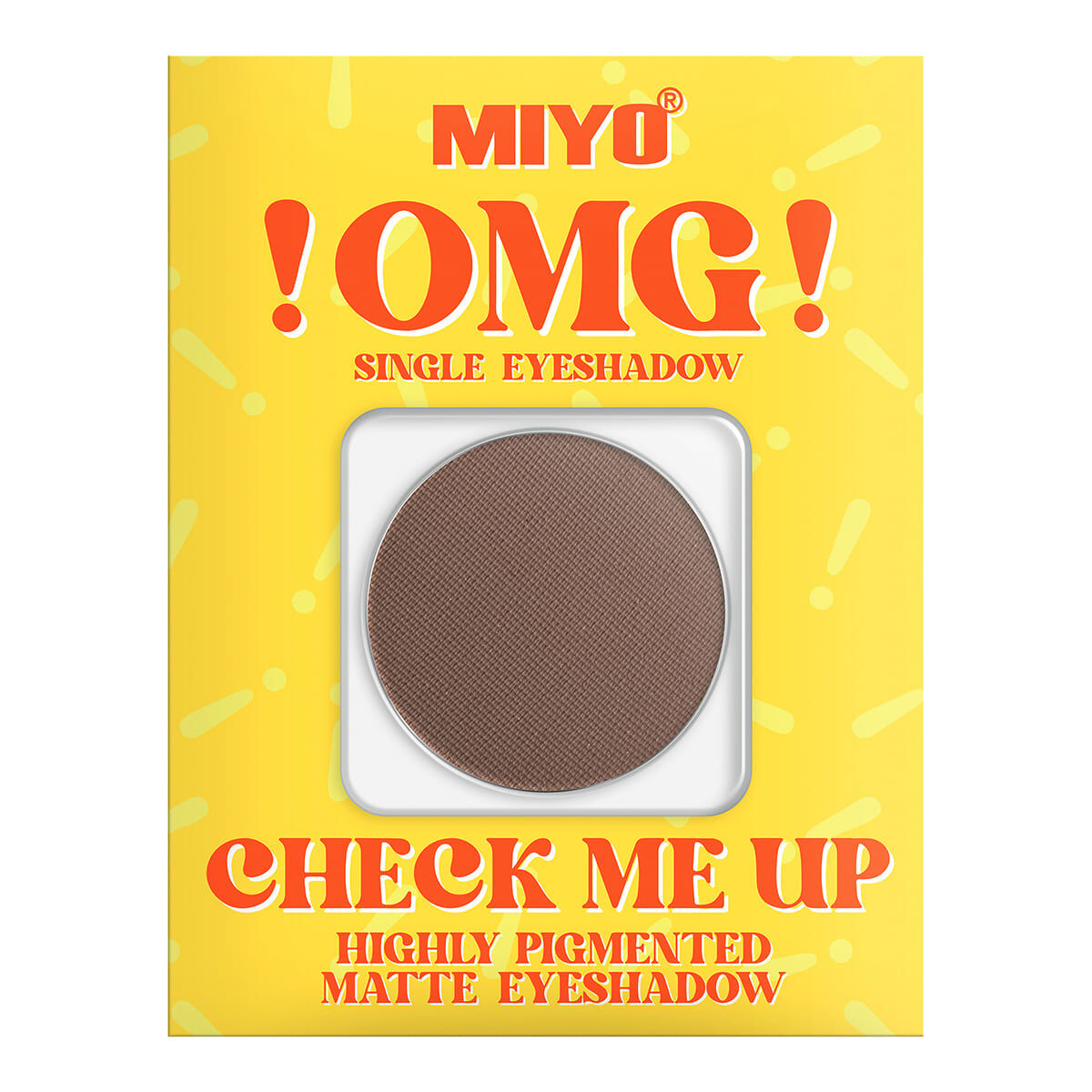цена Матовые тени для век 14 брауни Miyo Omg! Check Me Up, 1,3 гр