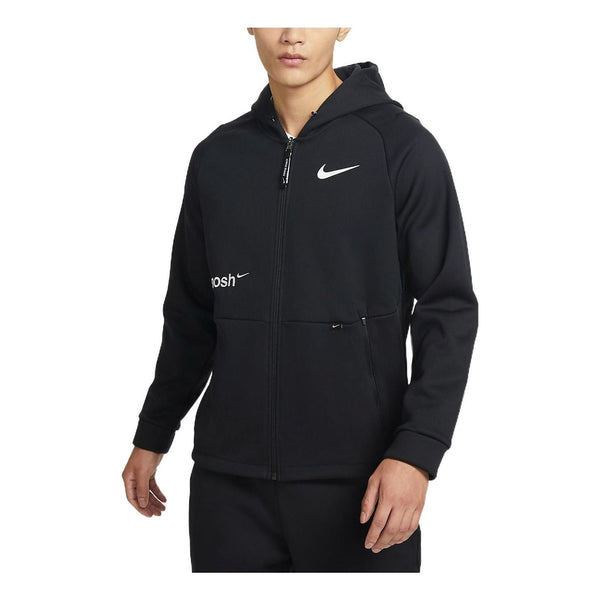 Куртка Nike Pro Therma-FIT Jacket 'Black', черный куртка nike therma fit full zip hoodie jacket black dq4831 010 черный