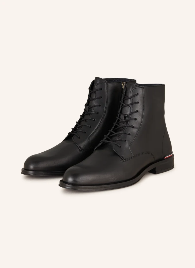 

Ботинки на шнуровке Tommy Hilfiger, черный