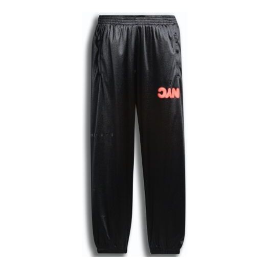 

Спортивные штаны adidas Alexander wang Unisex New York Printing Sports Trousers Black, черный