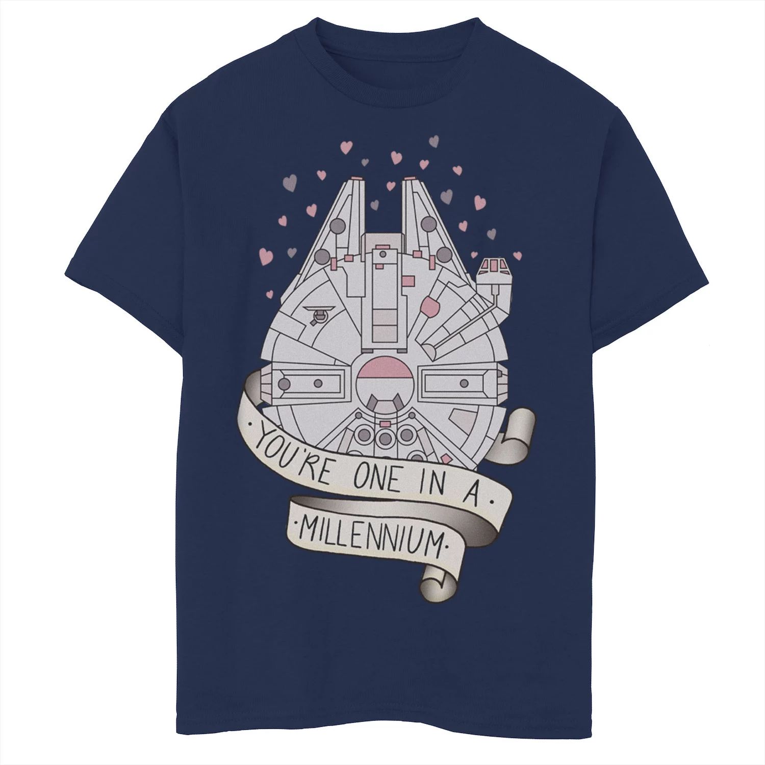 Футболка с рисунком «Сокол тысячелетия» для мальчиков 8–20 лет «Звездные войны» «Один в тысячелетии» Star Wars футболка с рисунком сокол тысячелетия для мальчиков 8–20 лет star wars