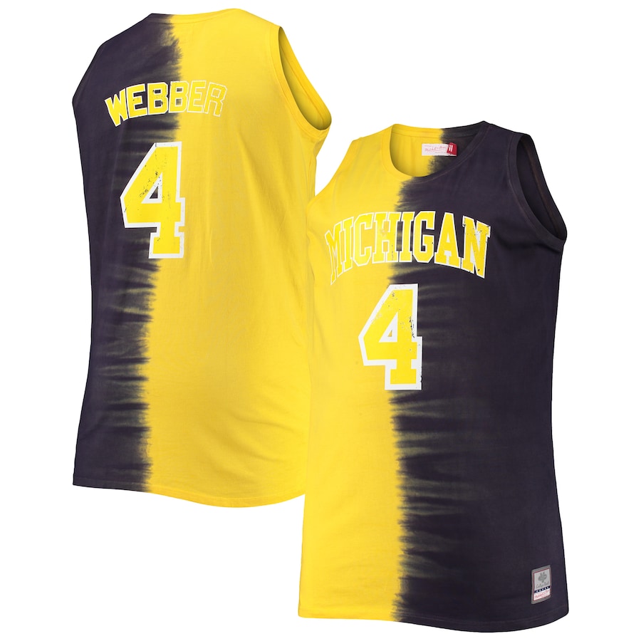 

Джерси Mitchell & Ness Michigan Wolverines, нави