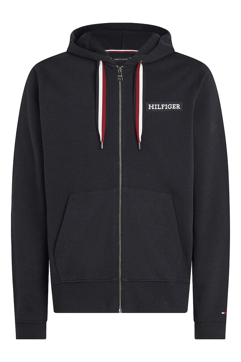 

Толстовка с молнией и логотипом Tommy Hilfiger, синий