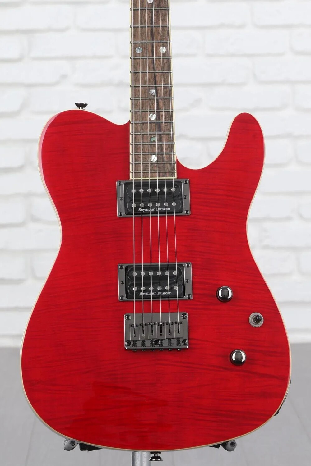 

Fender Special Edition Custom Telecaster FMT HH — малиново-красный, прозрачный