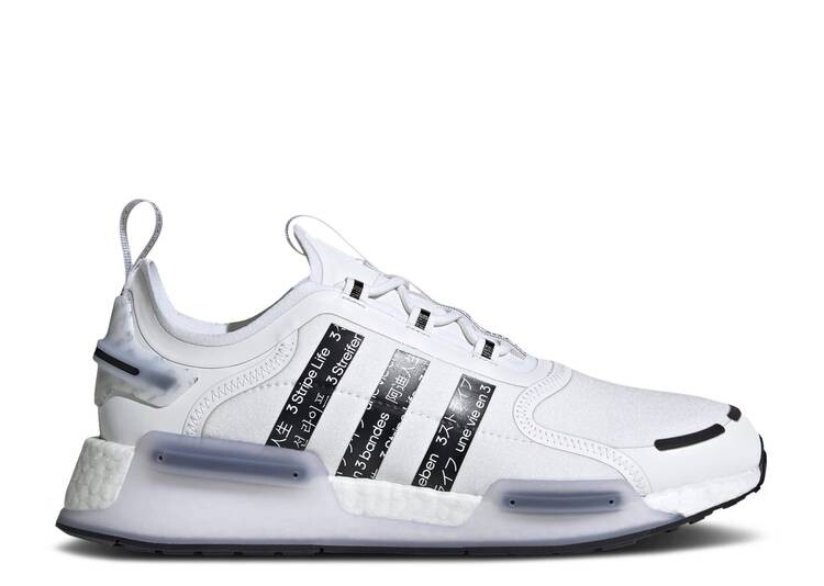 

Кроссовки Adidas NMD_V3 'WHITE BLACK', белый
