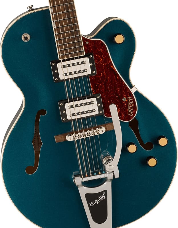 

Электрогитара Gretsch - G2420T Streamliner - Hollow Body Electric Guitar w/ Bigsby - w/ Broad'Tron BT-3S Pickups - Laurel Fingerboard - Midnight Sapphire