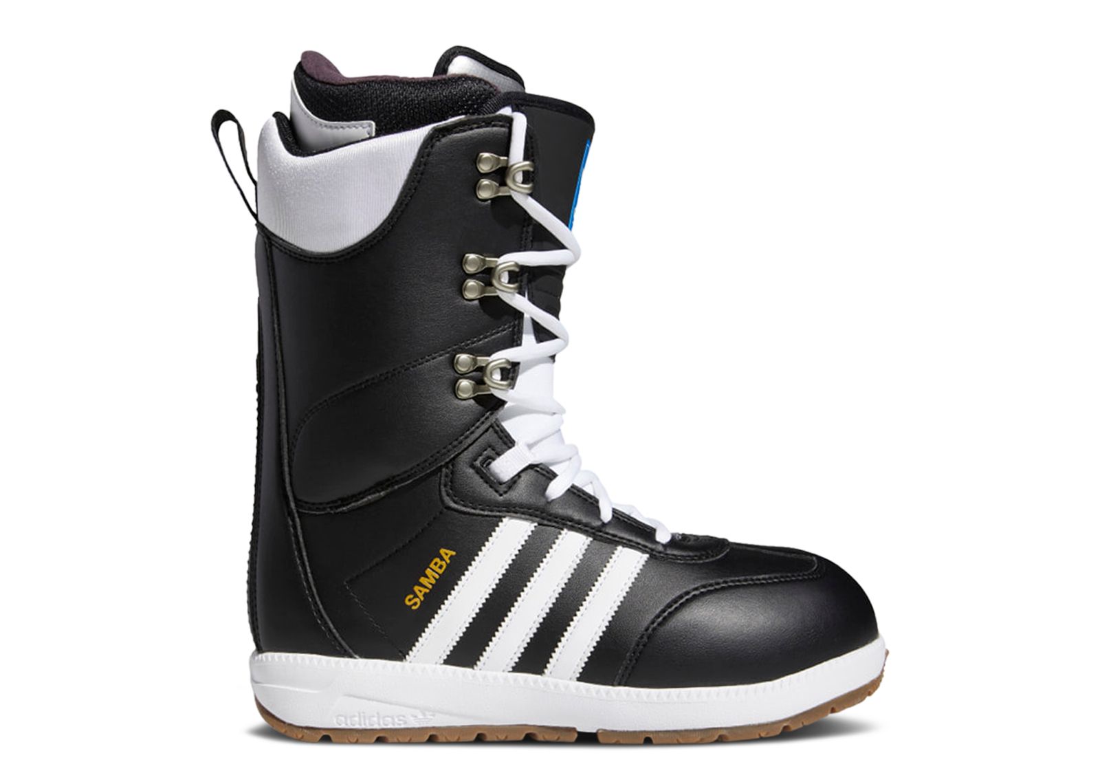 Кроссовки adidas Samba Adv Boot 'Core Black White', черный