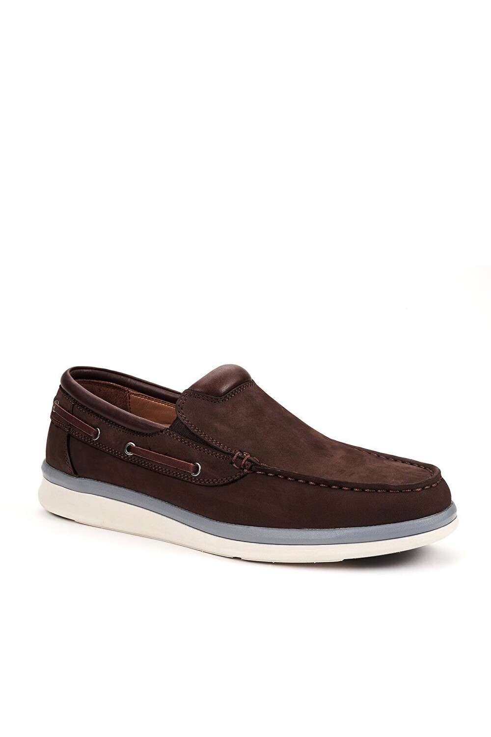 

ADLER-G Comfort Мужская обувь Коричневый нубук FORELLİ