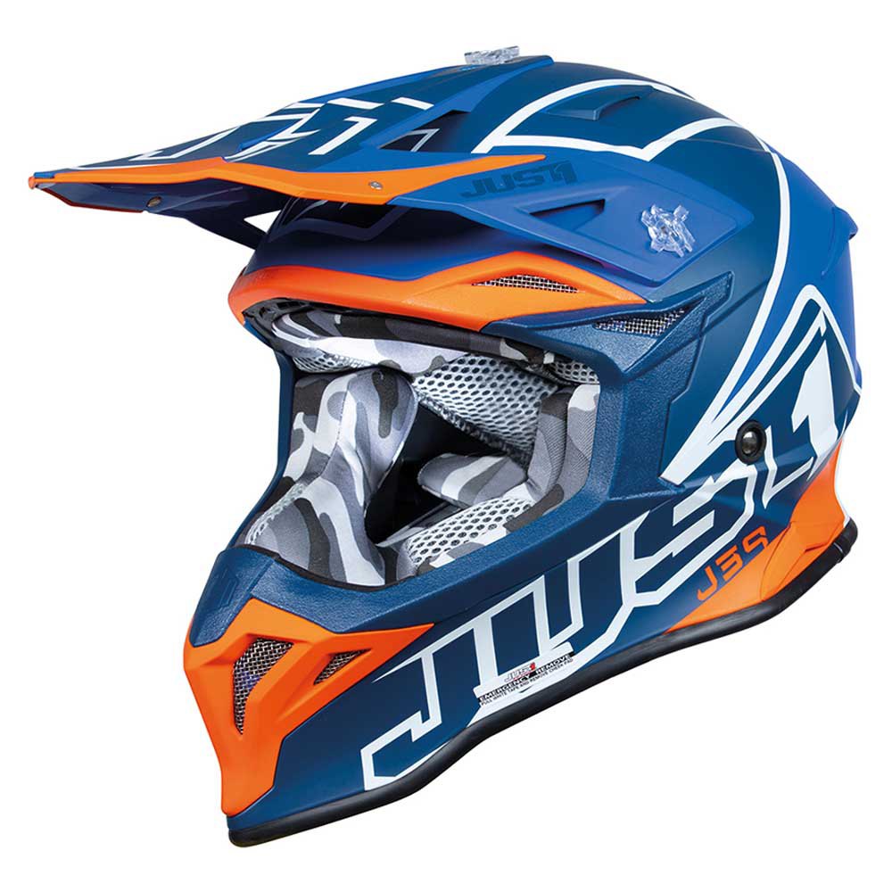 Шлем для мотокросса Just1 J39 Rock, синий фото