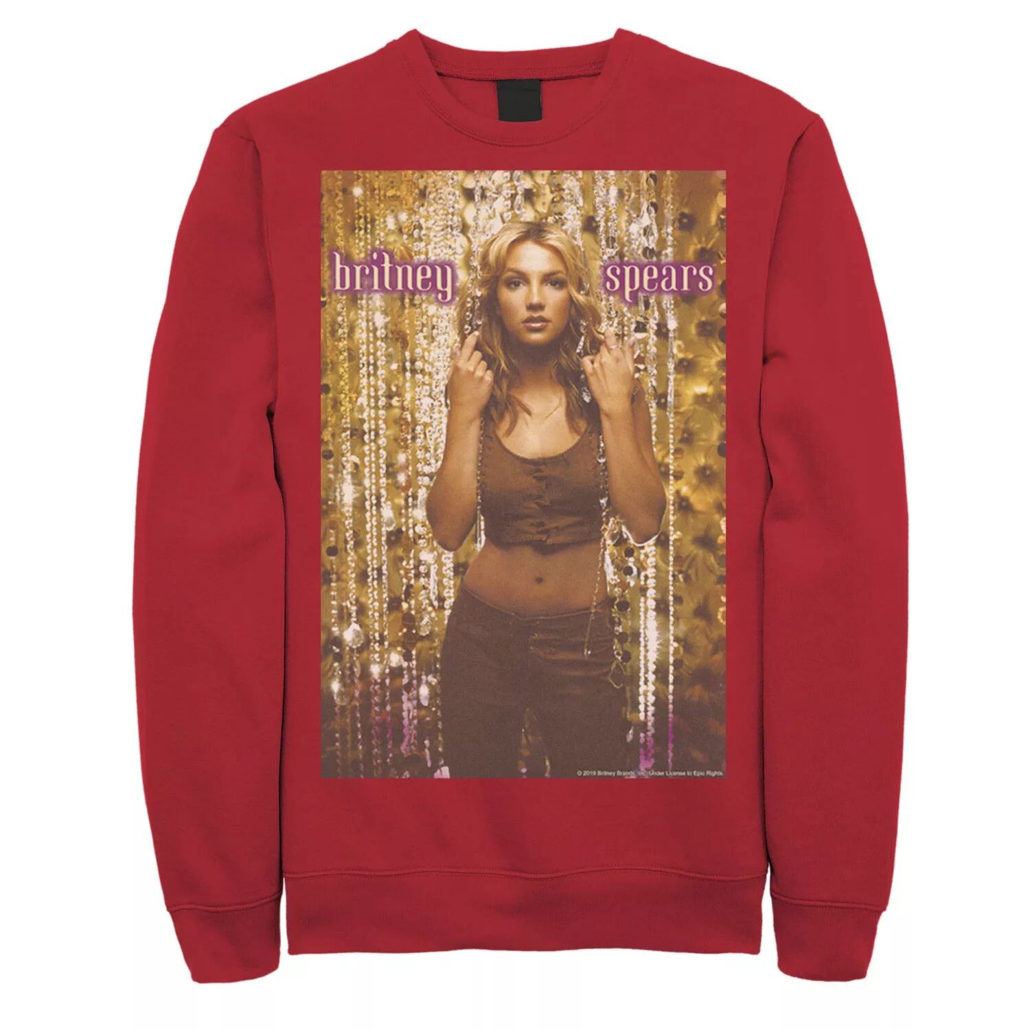 

Мужской свитшот Britney Spears Oops I Did It Again Postere Licensed Character