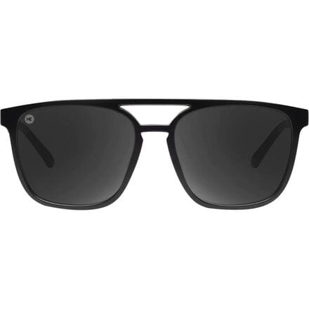 Поляризованные солнцезащитные очки Brightsides Knockaround, цвет Matte Black On Black/Smoke