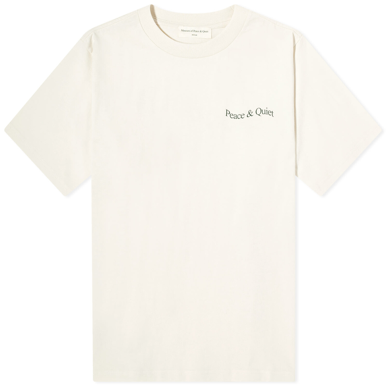 

Футболка Museum Of Peace And Quiet Wordmark T-Shirt, цвет Bone