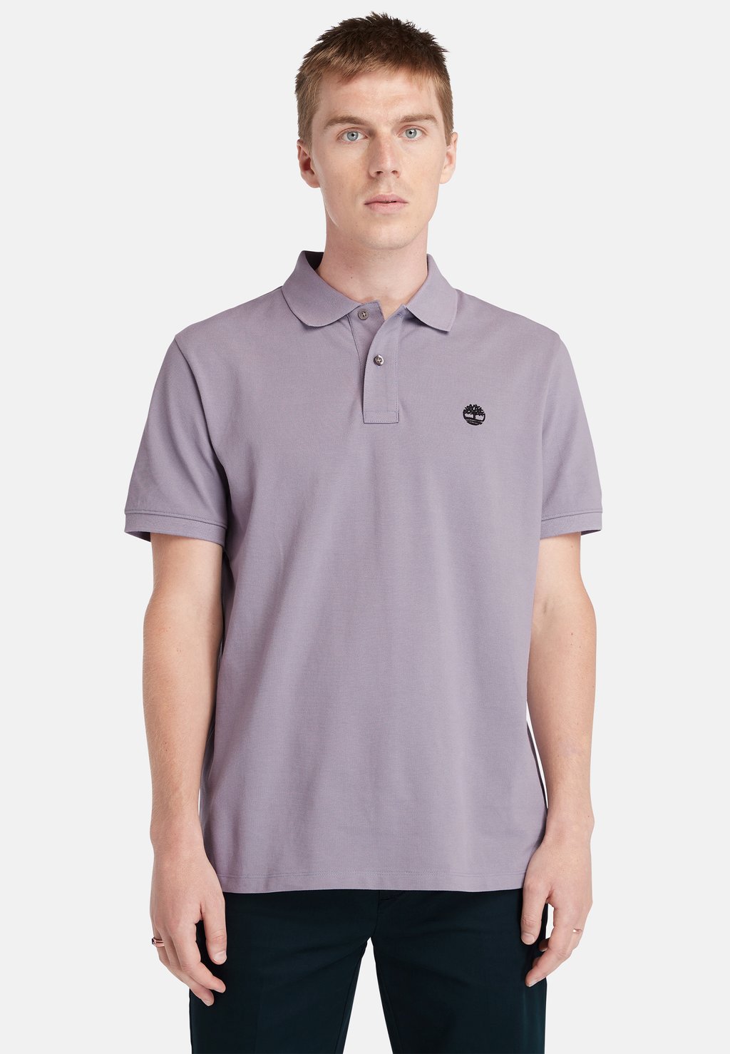 цена Рубашка поло Timberland, фиолетовый