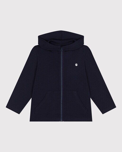 

Вязаная толстовка на молнии для мальчика Petit Bateau, синий