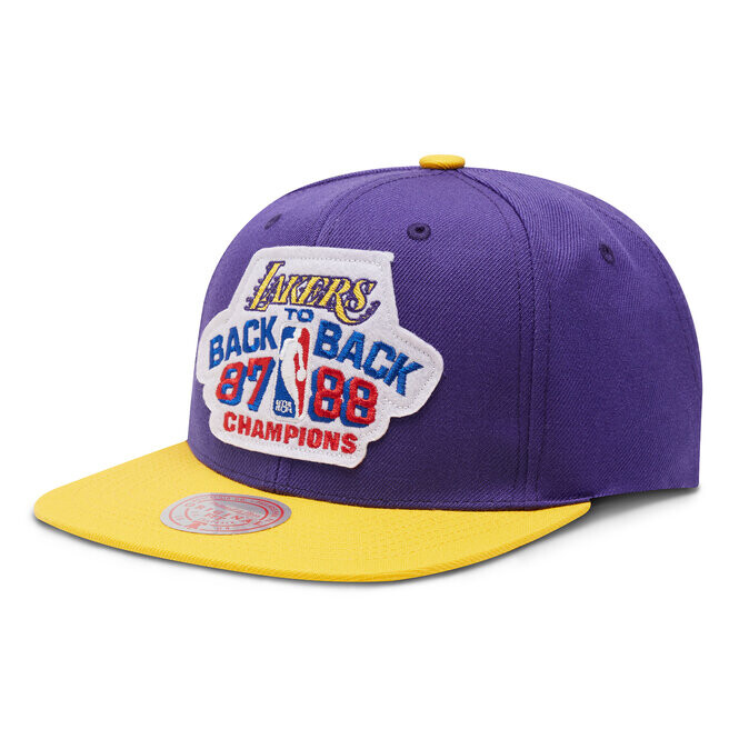 

Бейсболка Mitchell & Ness, фиолетовый/желтый
