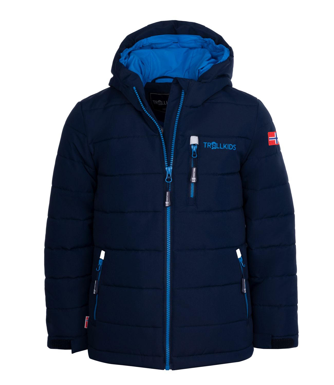 

Лыжная куртка Trollkids Ski und Winterjacke Hemsedal XT, цвет Marineblau/Azurblau