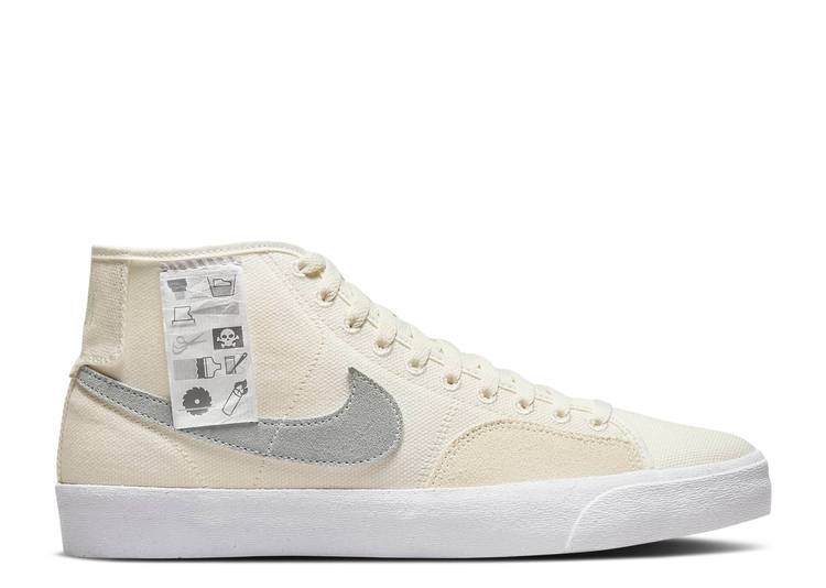 

Кроссовки Nike BLAZER COURT MID PREMIUM SB 'WARNING LABEL', белый