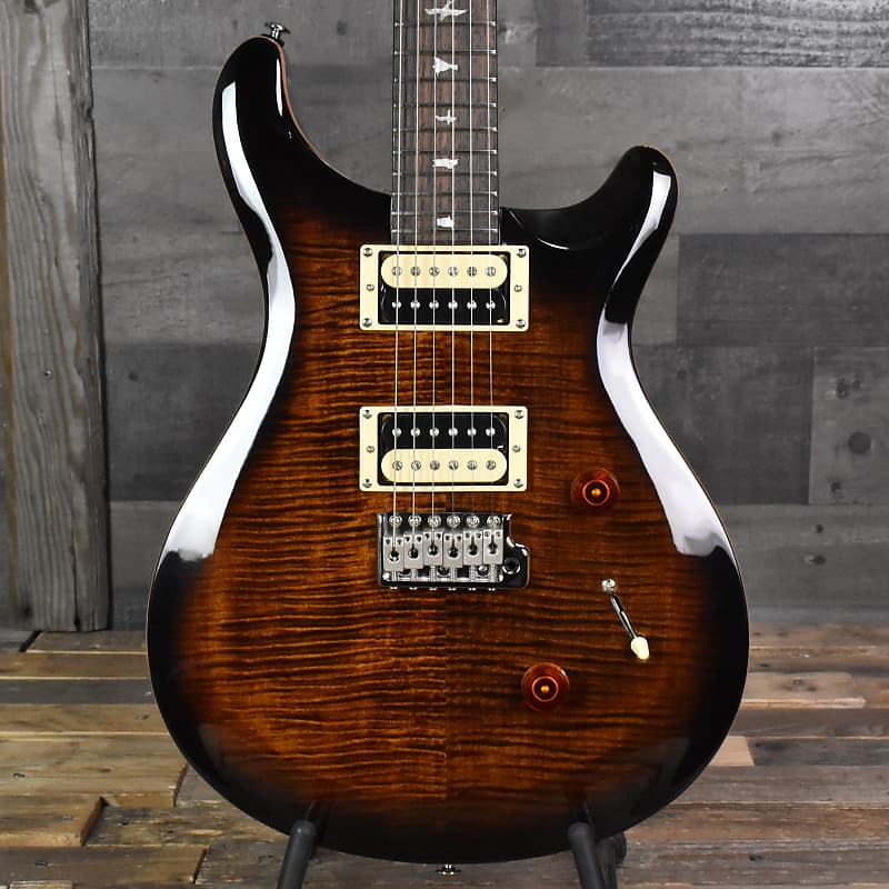 

Электрогитара Paul Reed Smith SE Custom 24 - Black Gold Burst with Gig Bag