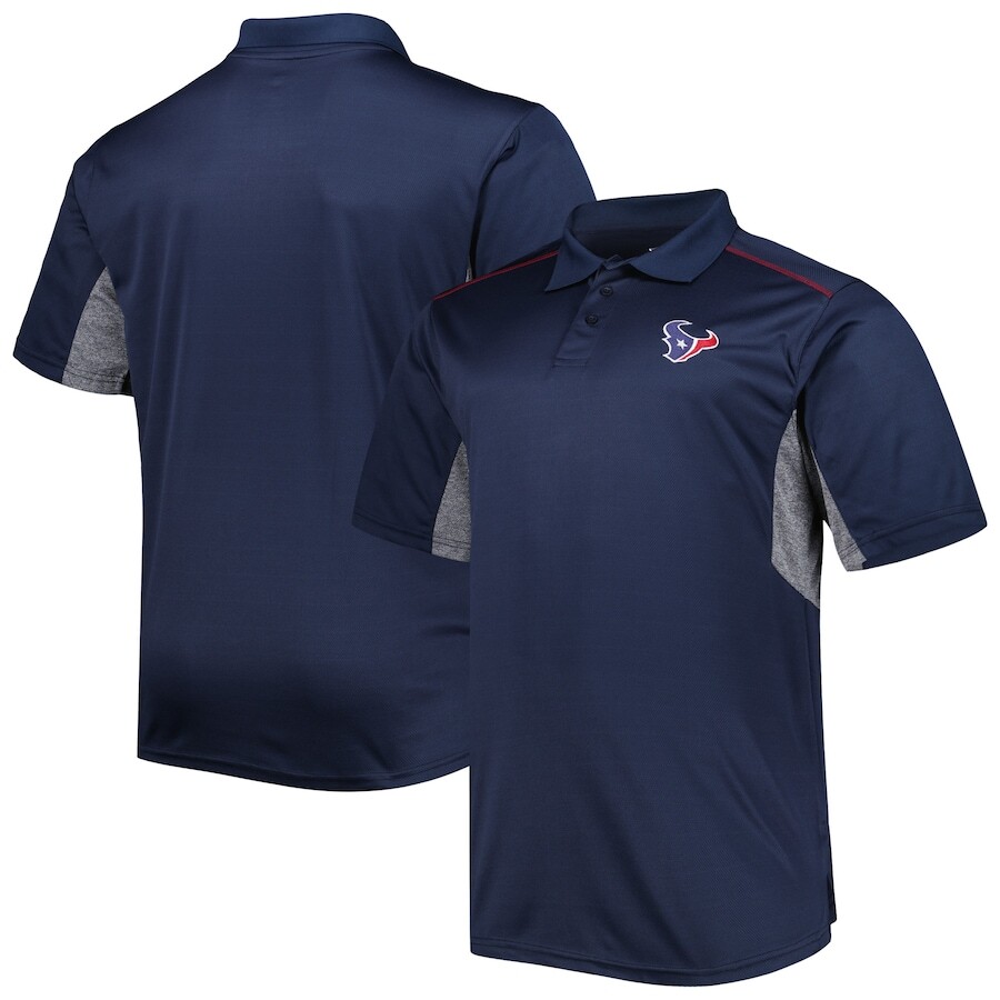 

Поло с коротким рукавом Fanatics Branded Houston Texans, нави