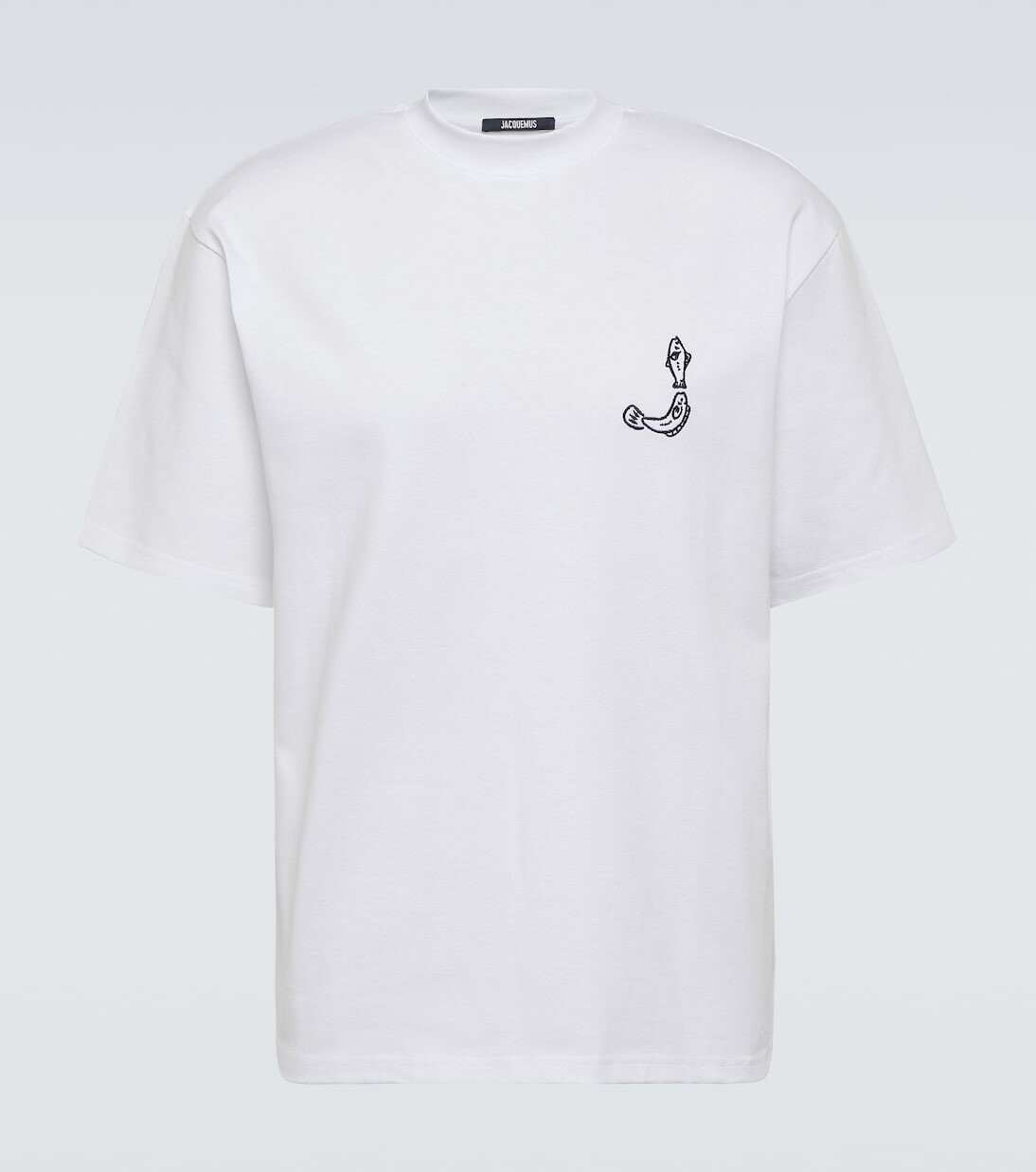 

Хлопковая футболка Merù Jacquemus, белый