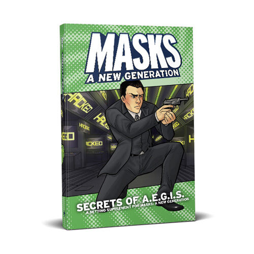 

Книга Masks: Secrets Of A.E.G.I.S. Softcover Magpie Games