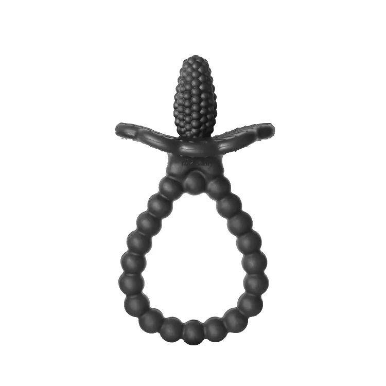 

Детский прорезыватель Razbaby Soczysta Malina Czarny, 1 шт