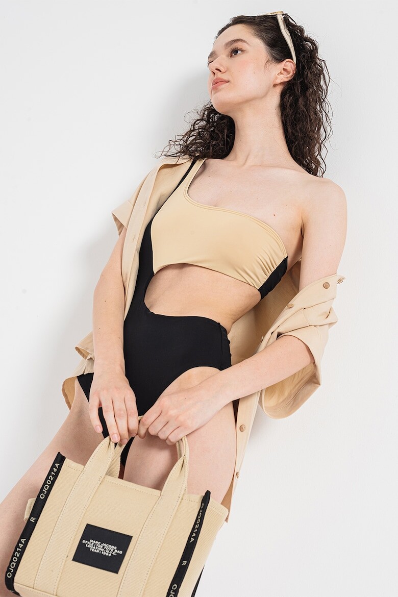 

Сплошной купальник Leah с вырезом Vero Moda, черный
