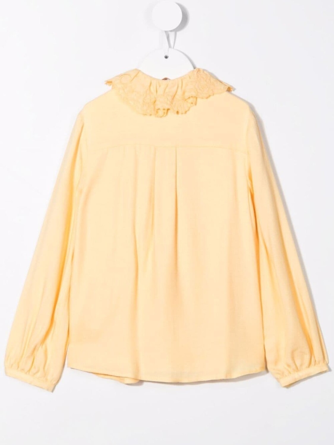 

Chloé Kids рубашка с длинными рукавами, желтый