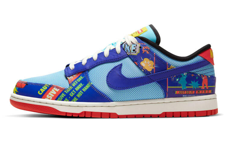 

Nike Dunk Low Retro OG Firecracker Синий/Красный