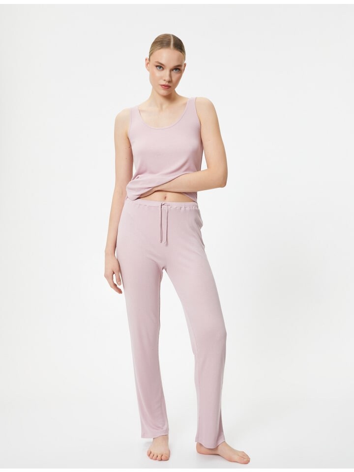 

Пижама KOTON Strickhosen, розовый