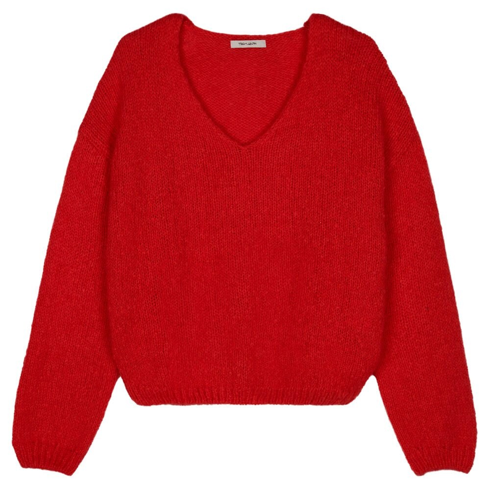 

Свитер Teddy Smith Molly V Neck, красный