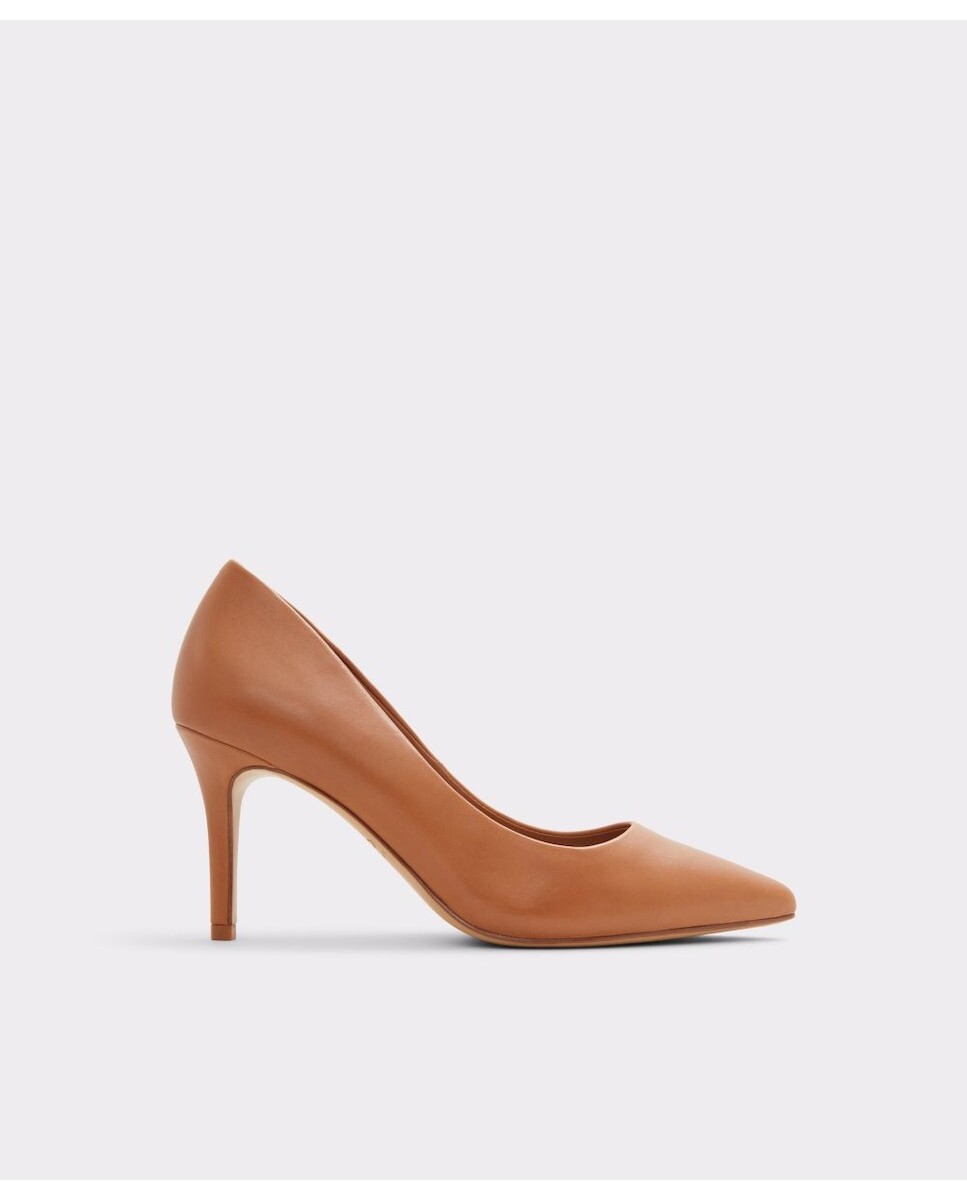 

Женские коричневые кожаные туфли с острым носком Aldo, коричневый